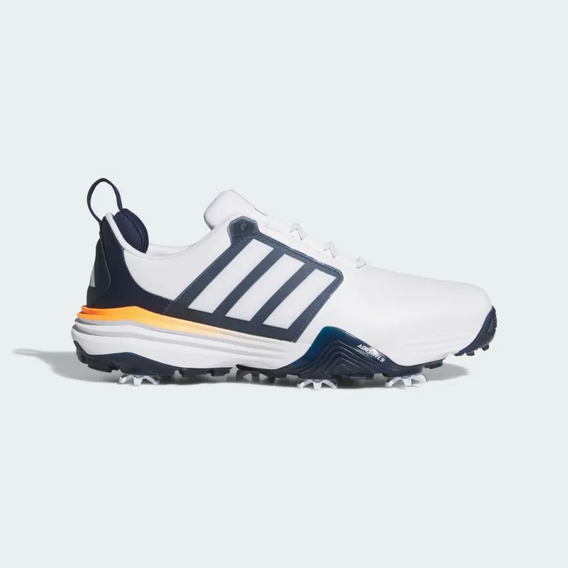 Adidas ADIPOWER 26 Golf Shoes Cloud White / Collegiate Navy / Lucid Orange (JP8403)
