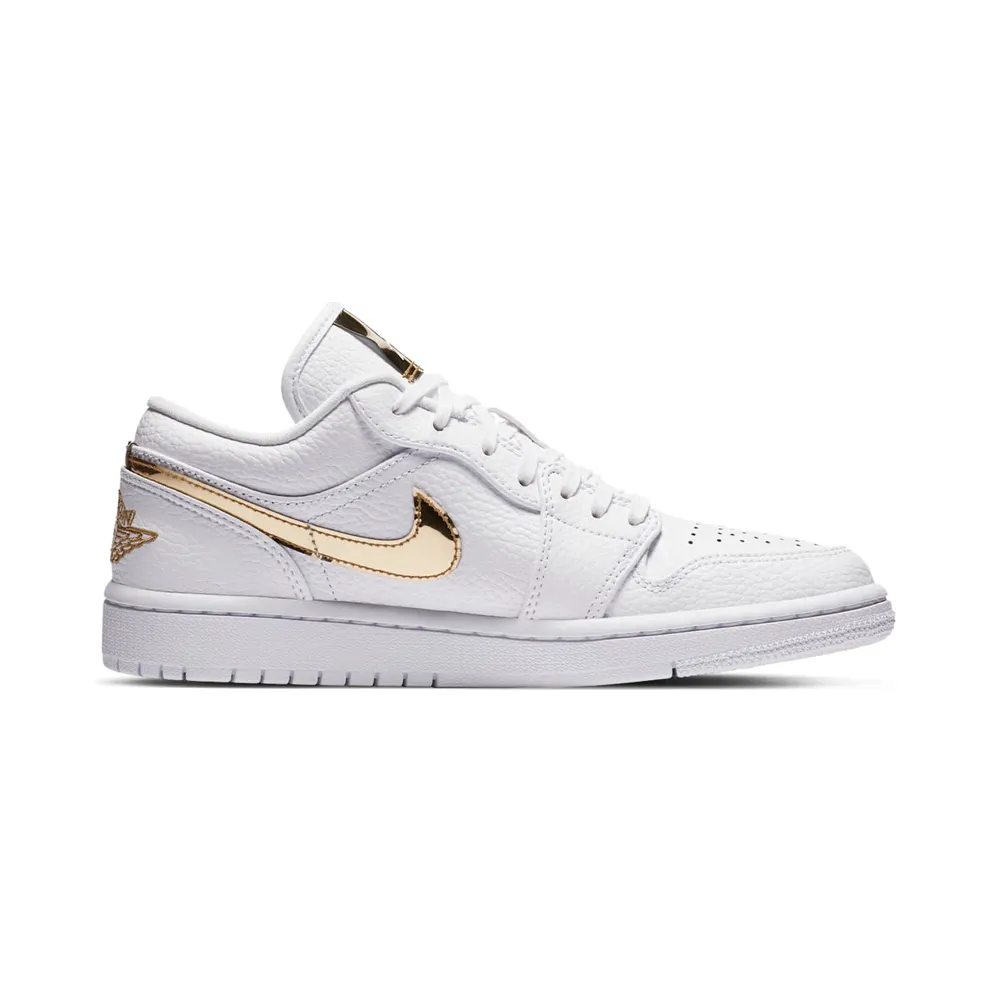 Jordan 1 Low White Metallic Gold (W) White/Metallic Gold-White (CZ4776-100)