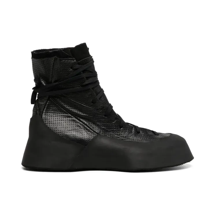 Leon Emanuel Blanck High-Top-Sneakers mit Reißverschluss “Black” (DISTORTIONFHIGHBLK)