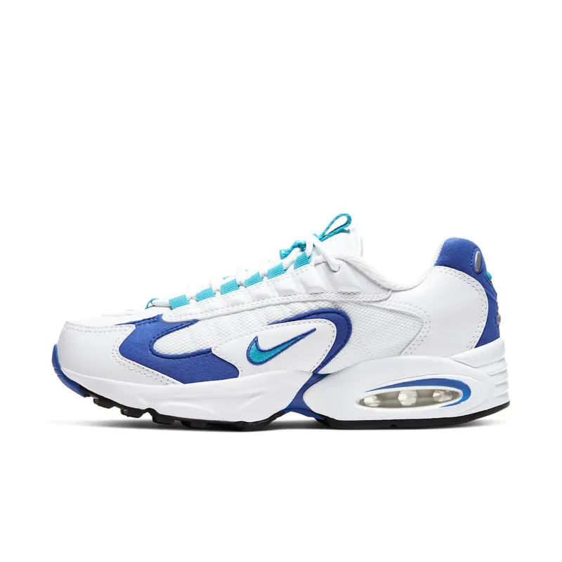 Nike Sportswear Air Max Triax 96 “White / Newport Blue / Black / Lagoon” (CQ4250-101)