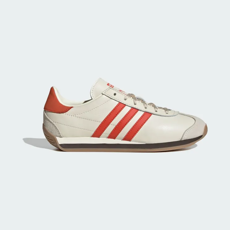 Adidas Country OG Cream White / Preloved Red / Dark Brown (JI0517)