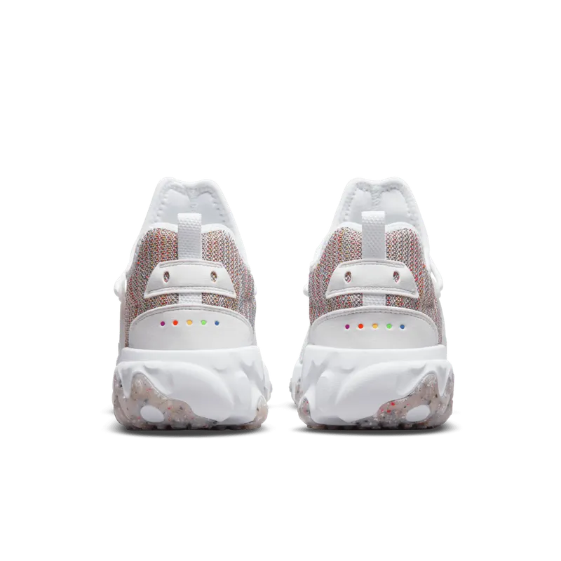 Nike React Presto Flyknit Multi White White/Gum Light Brown-White (CN1709-100)