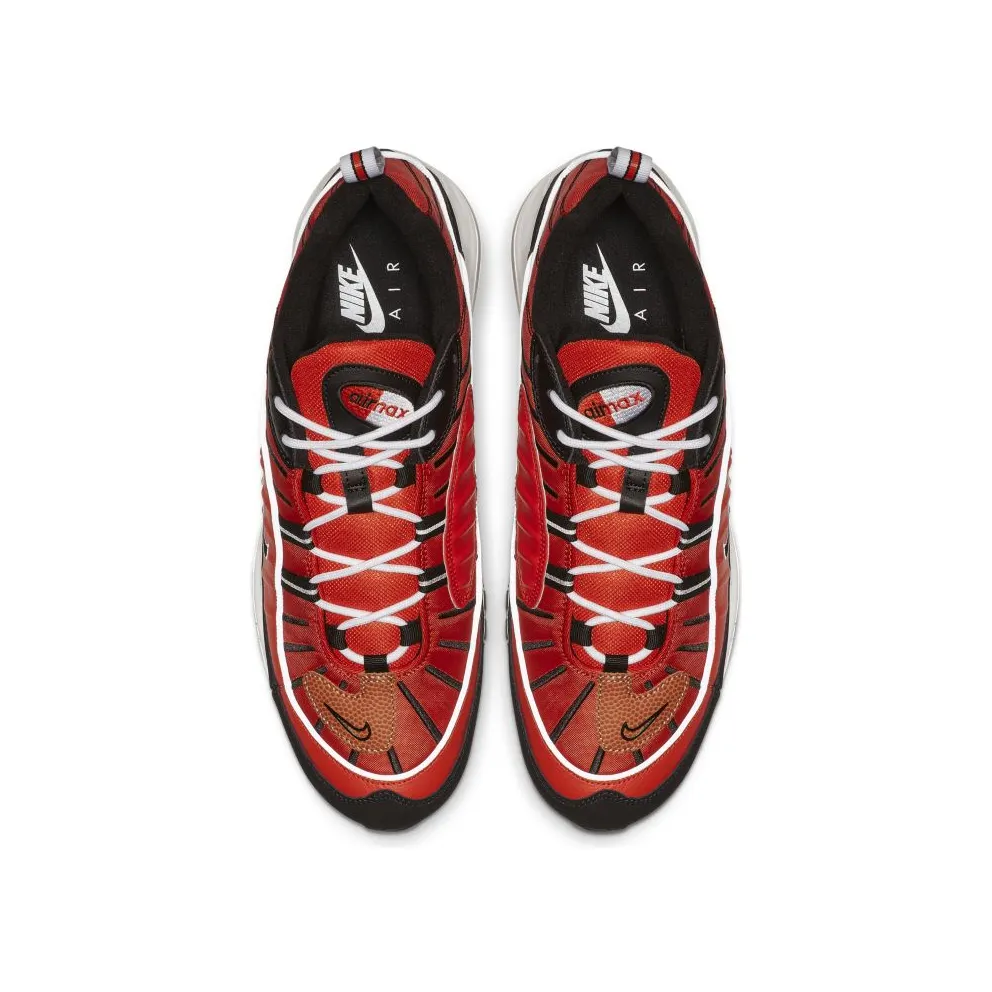 Nike Air Max 98 Habanero Red Black Habanero Red/Black-White-Metallic Gold (640744-604)
