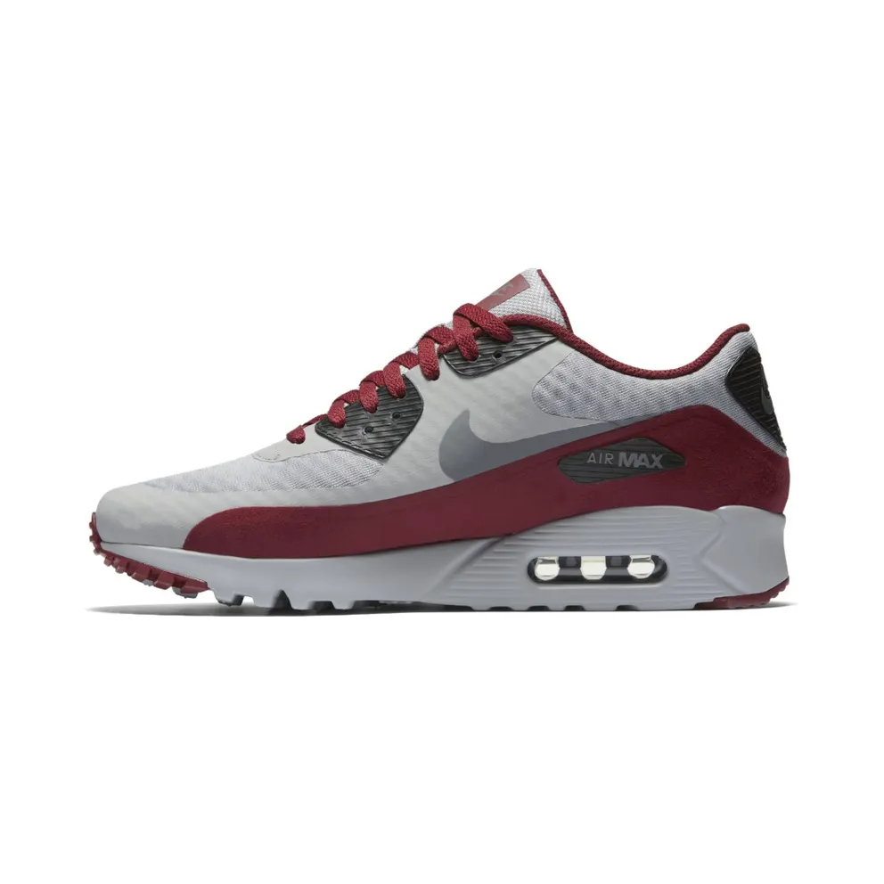 Nike Air Max 90 Ultra Wolf Grey Team Red (819474-012)