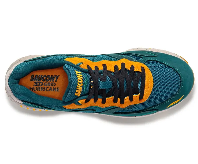 Saucony 3D Grid Hurricane Autumn “Green Orange” (S70670-4)