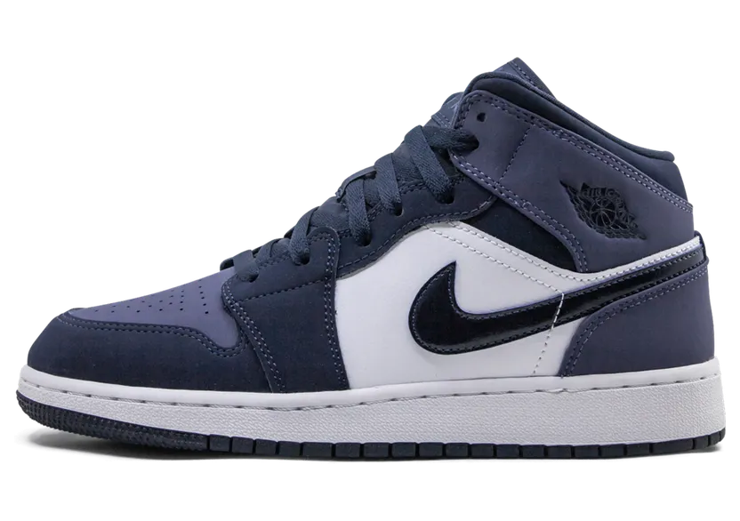 Air Jordan 1 Mid GS Sanded Purple (554725-445)