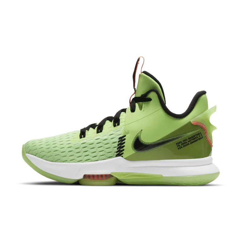 LeBron Witness 5 Basketball Green (CQ9380-300)