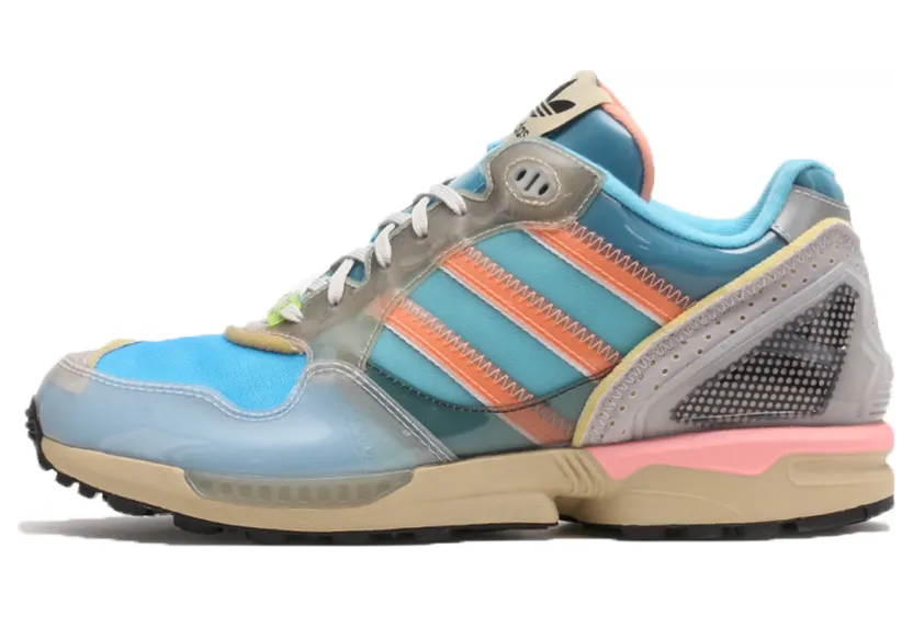 adidas ZX 0006 X-Ray Inside Out Bright Cyan / Chalk Coral / Stone Khaki (GZ2709)