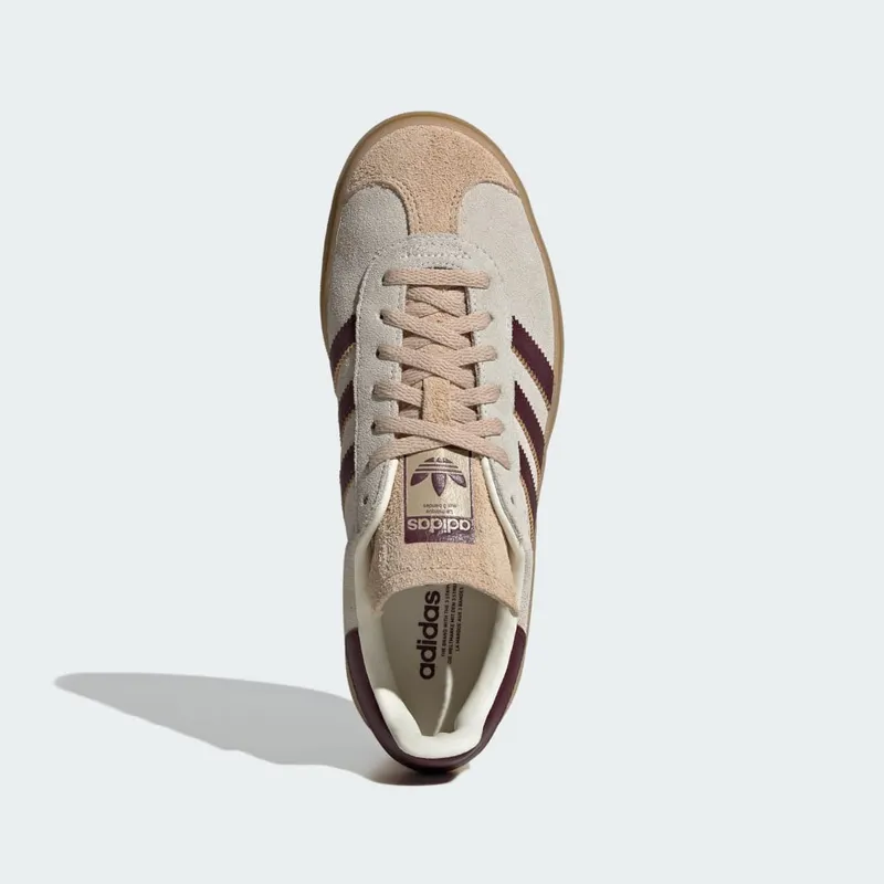 Adidas Gazelle Bold Cream White / Maroon / Magic Beige (JQ5127)