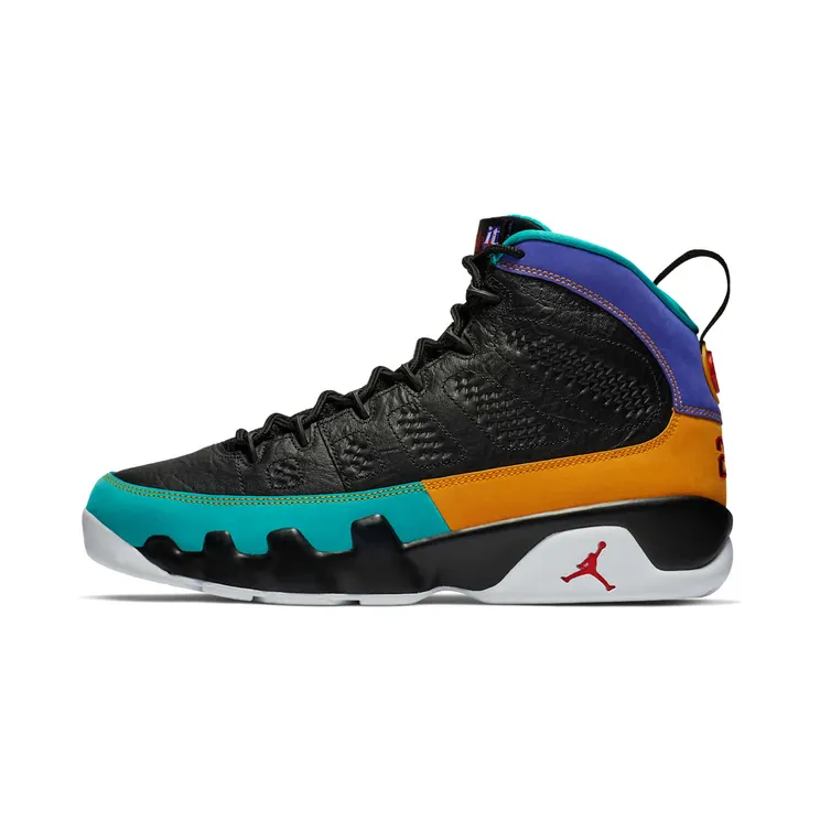 Air Jordan 9 Retro Dream It Do It “Black / Dark Concord / Canyon Gold / University Red” (302370-065)