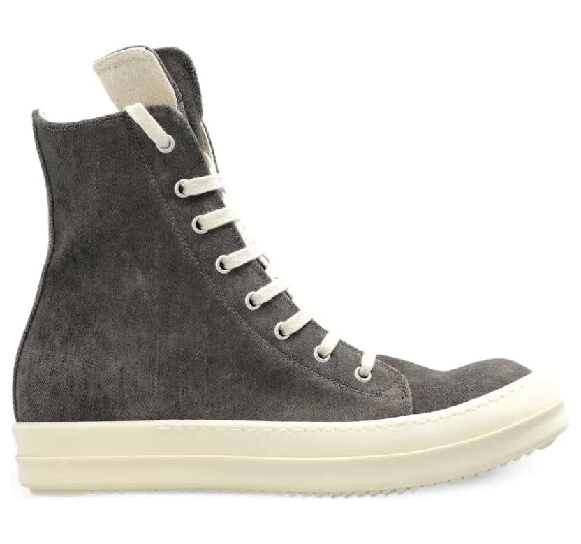 Rick Owens DRKSHDW ankle-high sports shoes Vegan Sneaks – Grijs (DS02F6807)