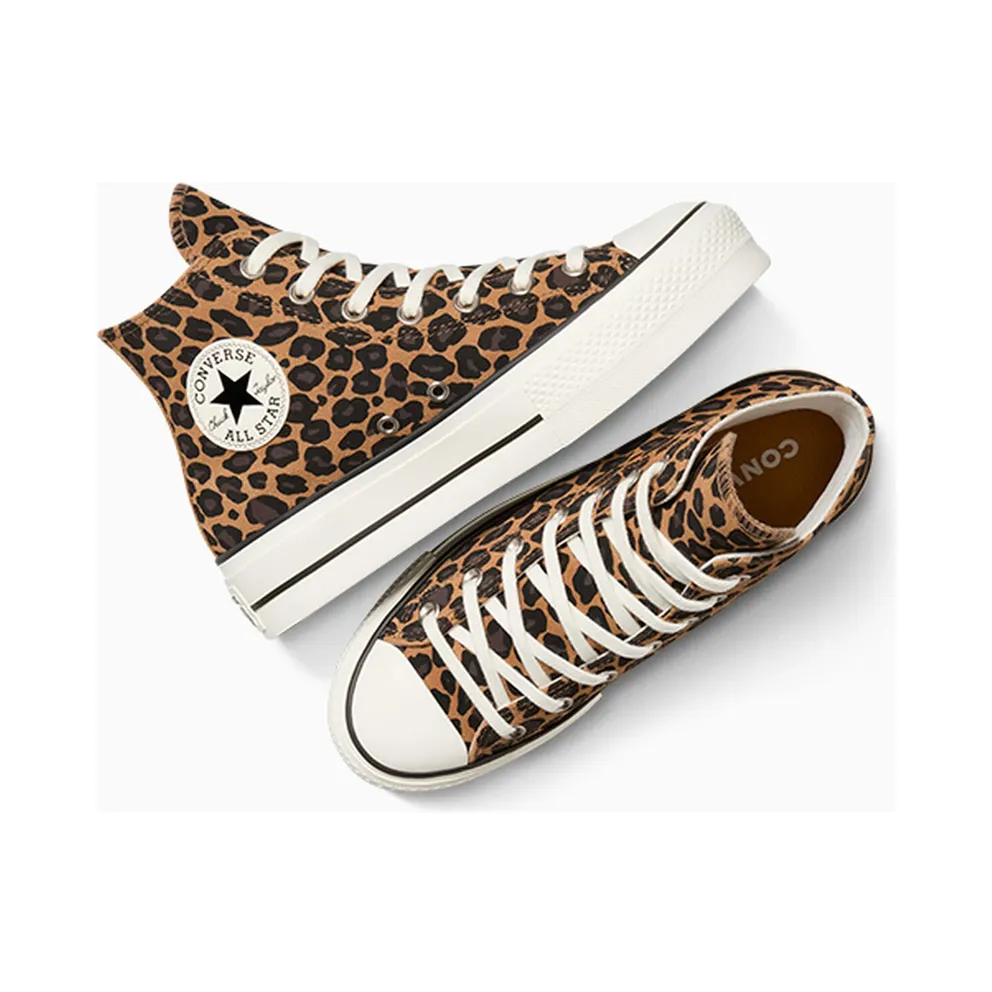 Converse Chuck Taylor All Star Lift Platform Hi Leopard Suede (A17979C)