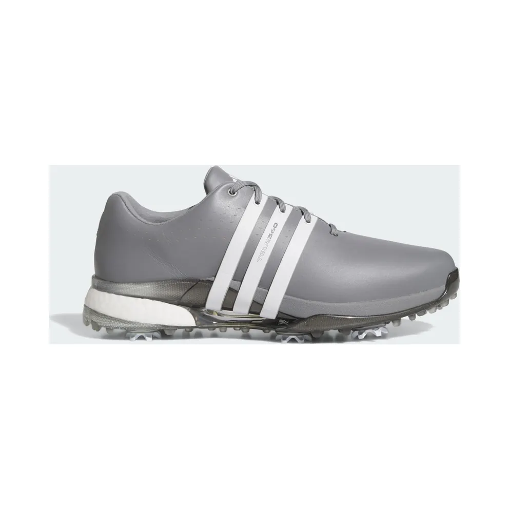 Adidas Tour360 24 BOOST Grey Three / Cloud White / Iron Metallic (JP8533)