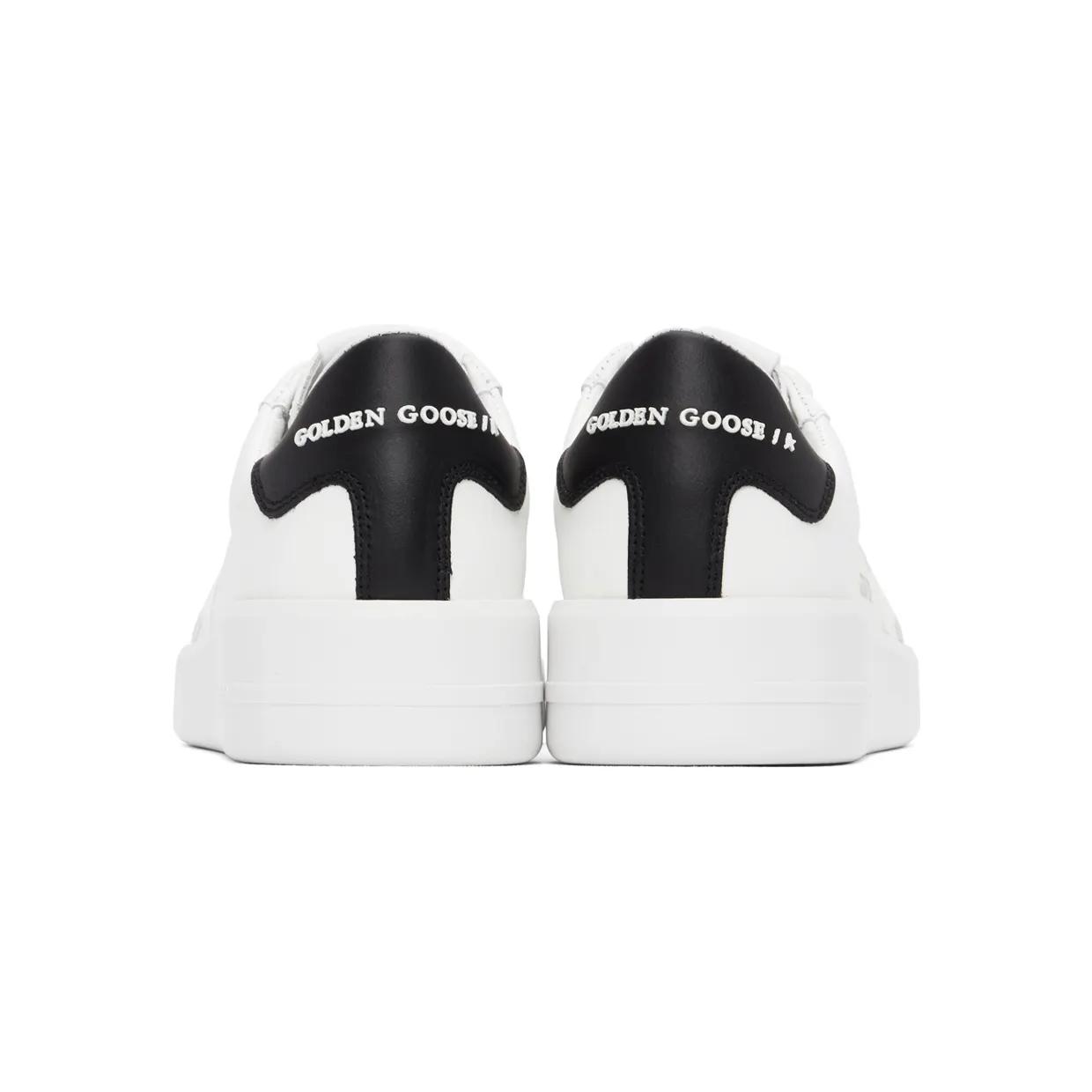 Golden Goose White Purestar Leather Sneakers (GWF00197.F000537.10283) (4)