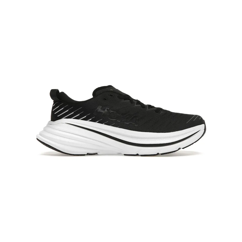 Hoka One One Bondi X Black White (W) (1113513-BWHT)