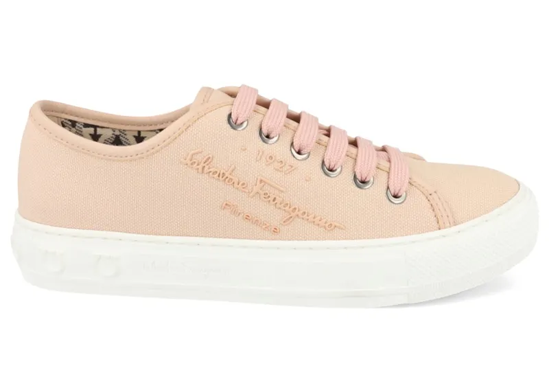 Ferragamo Mediterranean Canvas Low-Top Pink (030250-751273-1C)