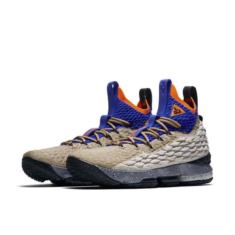 Nike LeBron 15 Mowabb (House of Hoops Special Box and Accessories) Multi-Color/Racer Blue-Total Orange (AR4831-900)