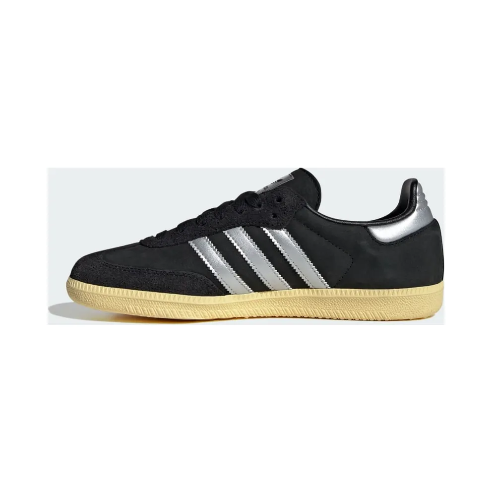 adidas Samba OG Core Black / Matte Silver / Almost Yellow (IE8128)
