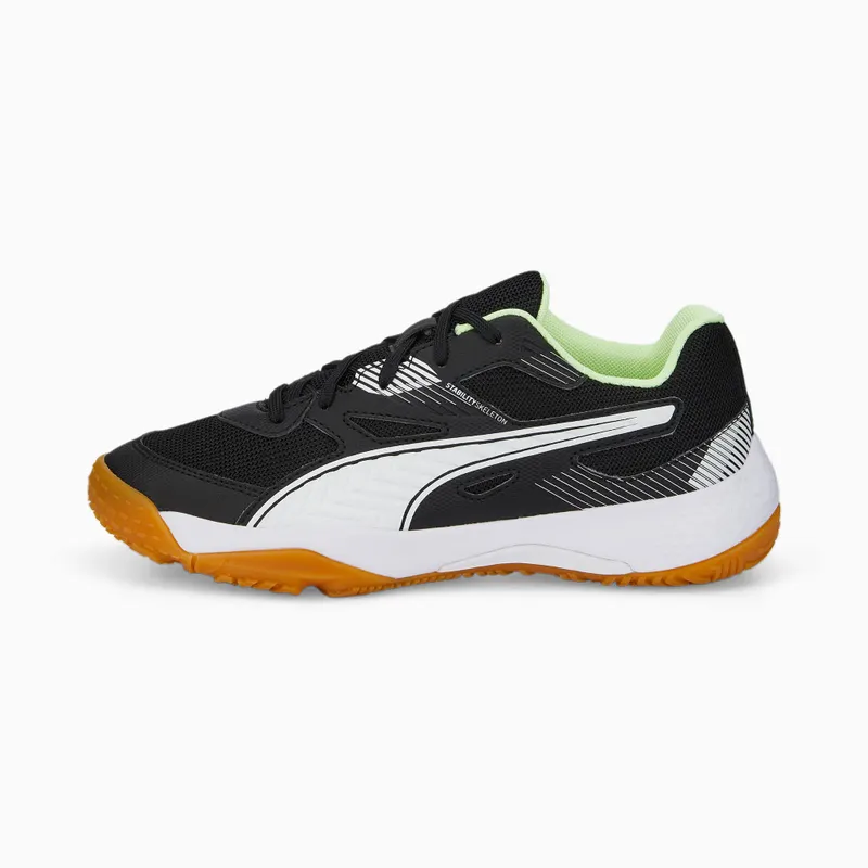 Puma Solarflash II Indoor Sports Shoes Youth White/Black (106883-01)