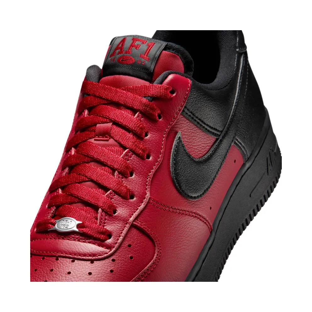 Nike Air Force 1 Low ’07 LV8 “Gym Red Summit White Black” (IB6847-600)