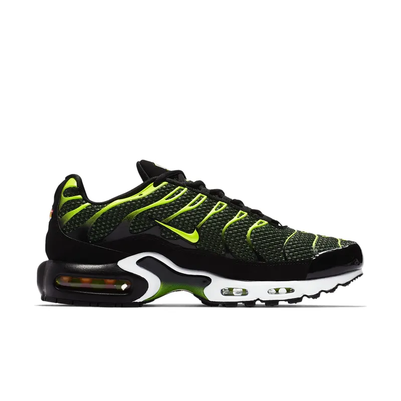Nike Air Max Plus Black Dark Grey Volt (852630-036)