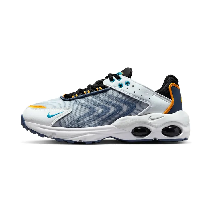 Nike Air Max TW “Summit White / Laser Orange / Diffused Blue / Blue Lightning” (DQ0296-102)