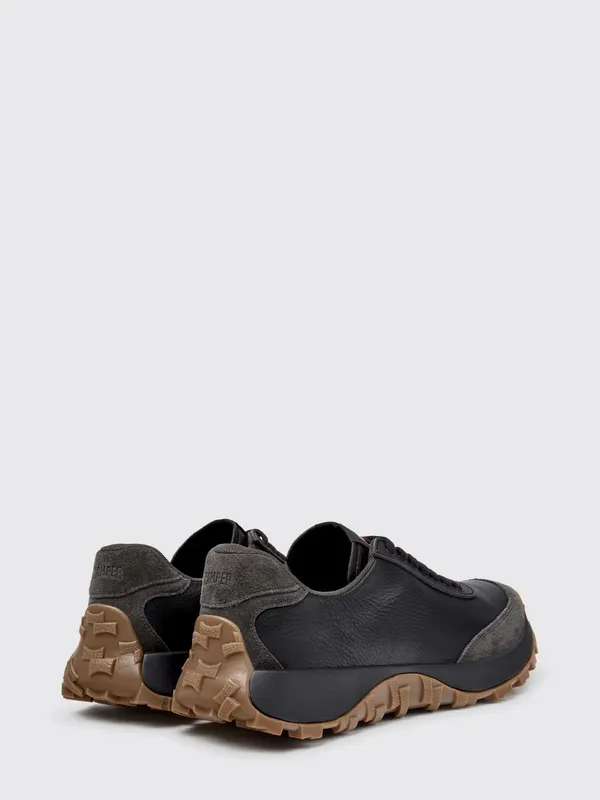 Camper Drift Trail Grained Leather with Vibram Sole Black (K100928-025DRIFTTRAIL0)