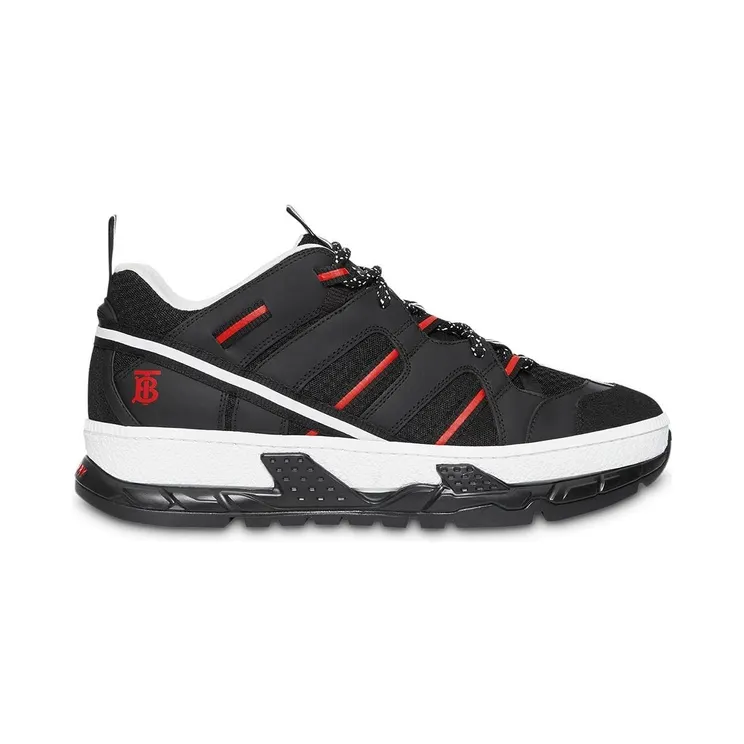 Burberry Mesh Nubuck Union Black Red (80171311)