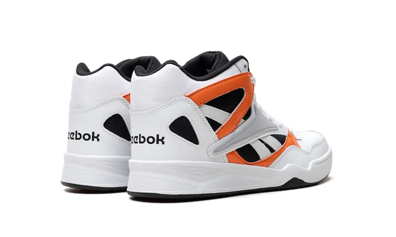 Reebok Royal BB4500 Hi 2 Shoes Cloud White / Core Black / Smash Orange S23-R (HR0527)