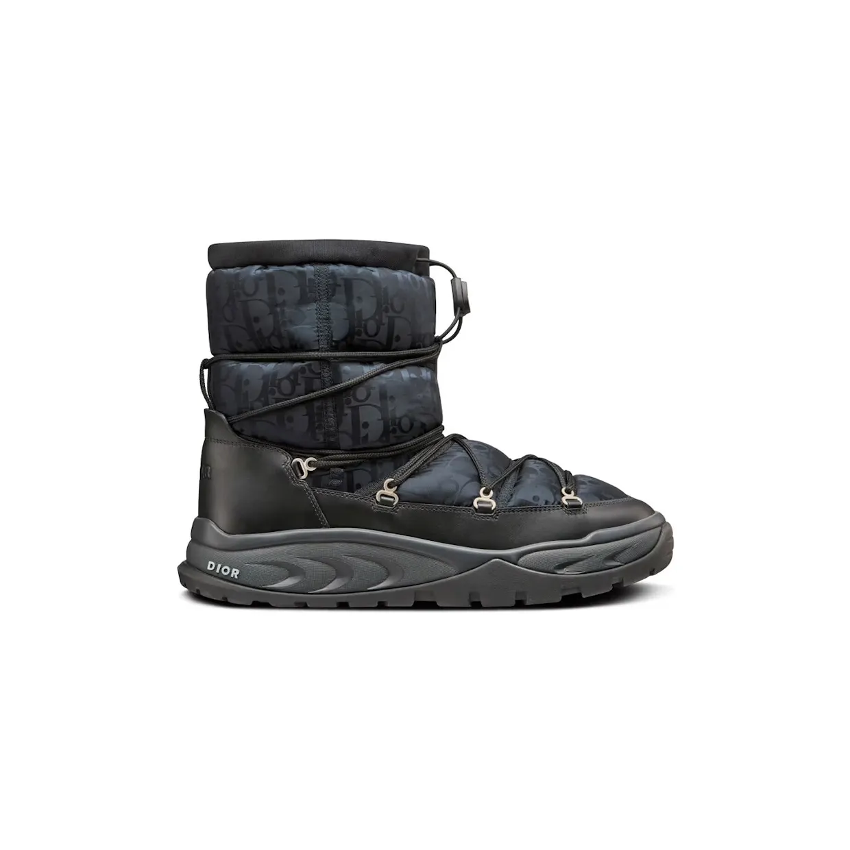 Dior Snow Ankle Boot Black Oblique Nylon (3BO267ZLP96944)