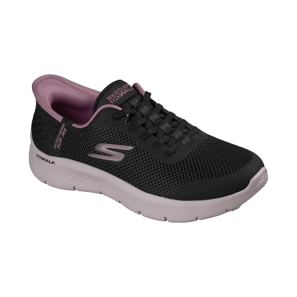 Skechers Slip-ins: GO WALK Flex – Grand Entry Sneaker Black/Mauve