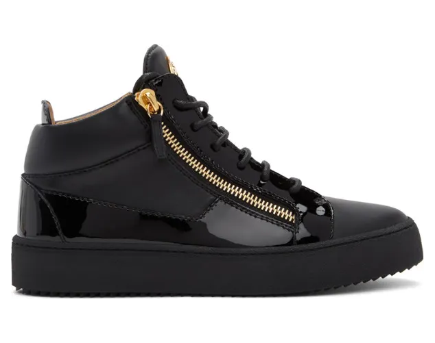 Giuseppe Zanotti Black Birel Vague May London Sneakers (RU00011-86441)