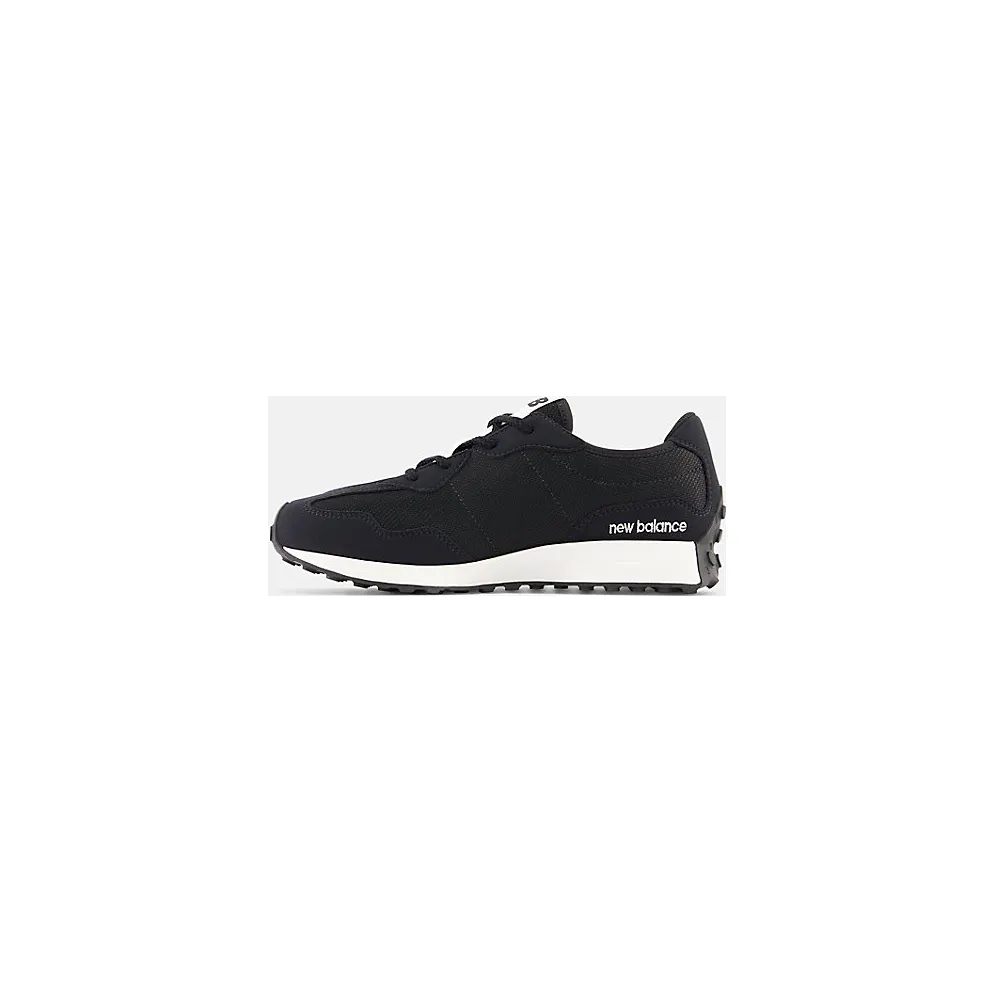 NEW BALANCE 327 Lace “BLACK / WHITE” (GS327CBW)