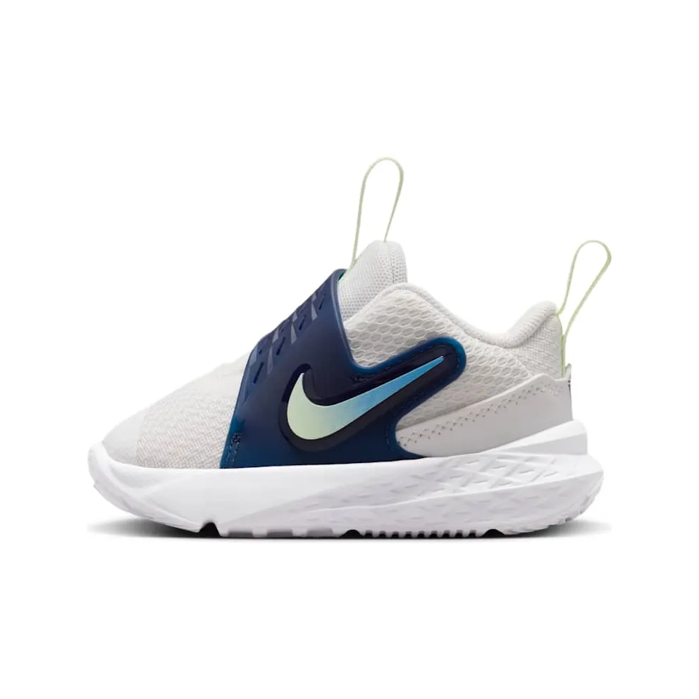 Nike Team Hustle D 12 White Midnight Navy Volt Tint (HF6281-104)