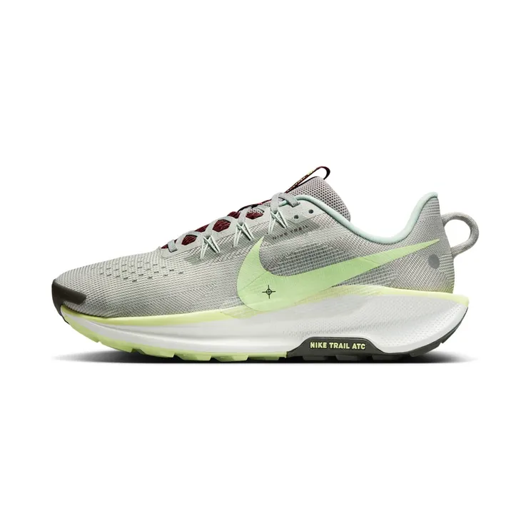 Nike Pegasus Trail 5 “Light Silver / College Grey / Dark Team Red / Barely Volt” (DV3864-004)