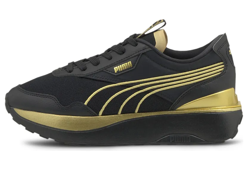 Puma Cruise Rider Metal dames Goud/Zwart (381615-02)