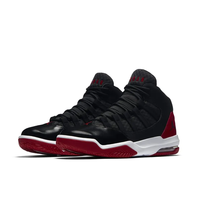 Jordan Max Aura Black Black/Gym Red/White (AQ9084-006)