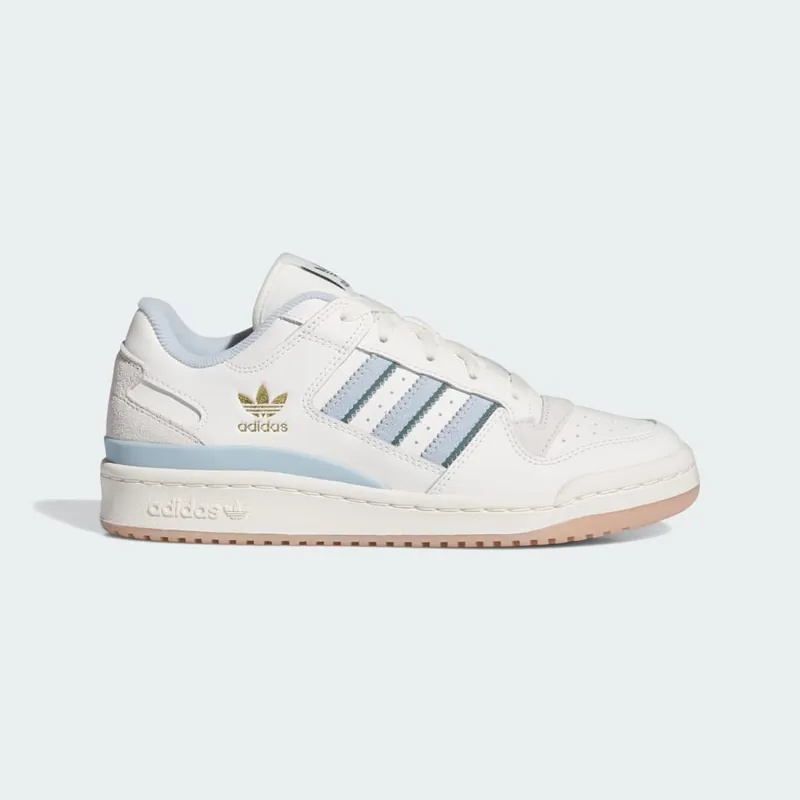 adidas Forum Low CL Shoes Cloud White / Wonder Blue / Cream White (IG3964)