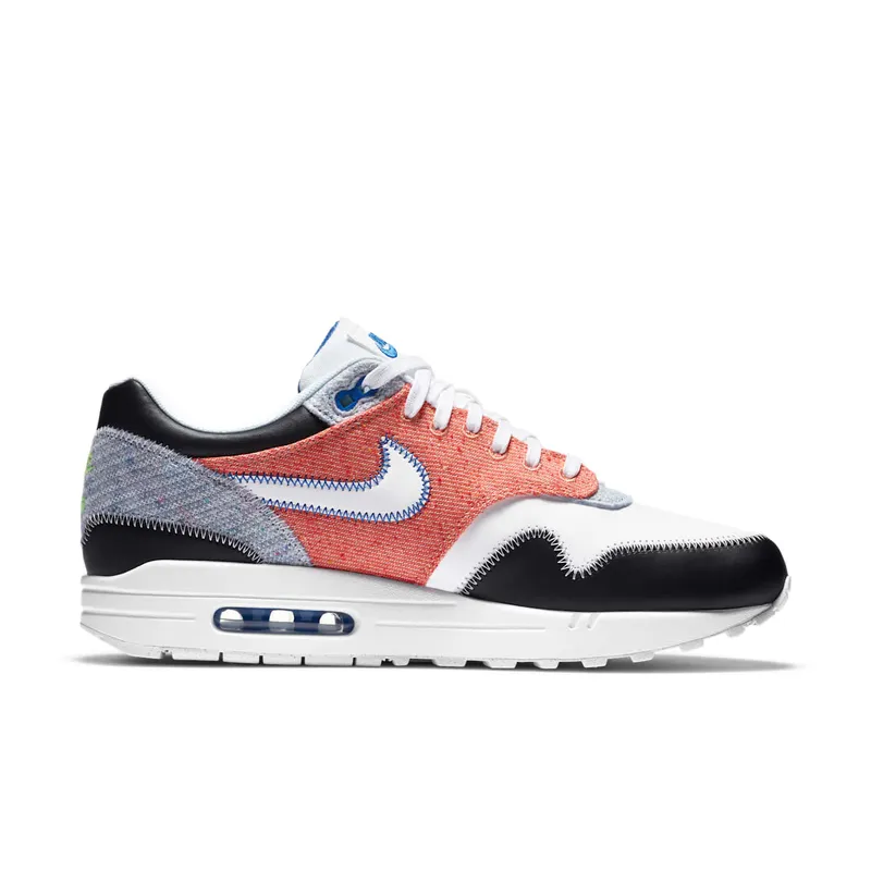 Nike Air Max 1 Recycled White White/Black-Electric Green-Game Royal (CT1643-100)