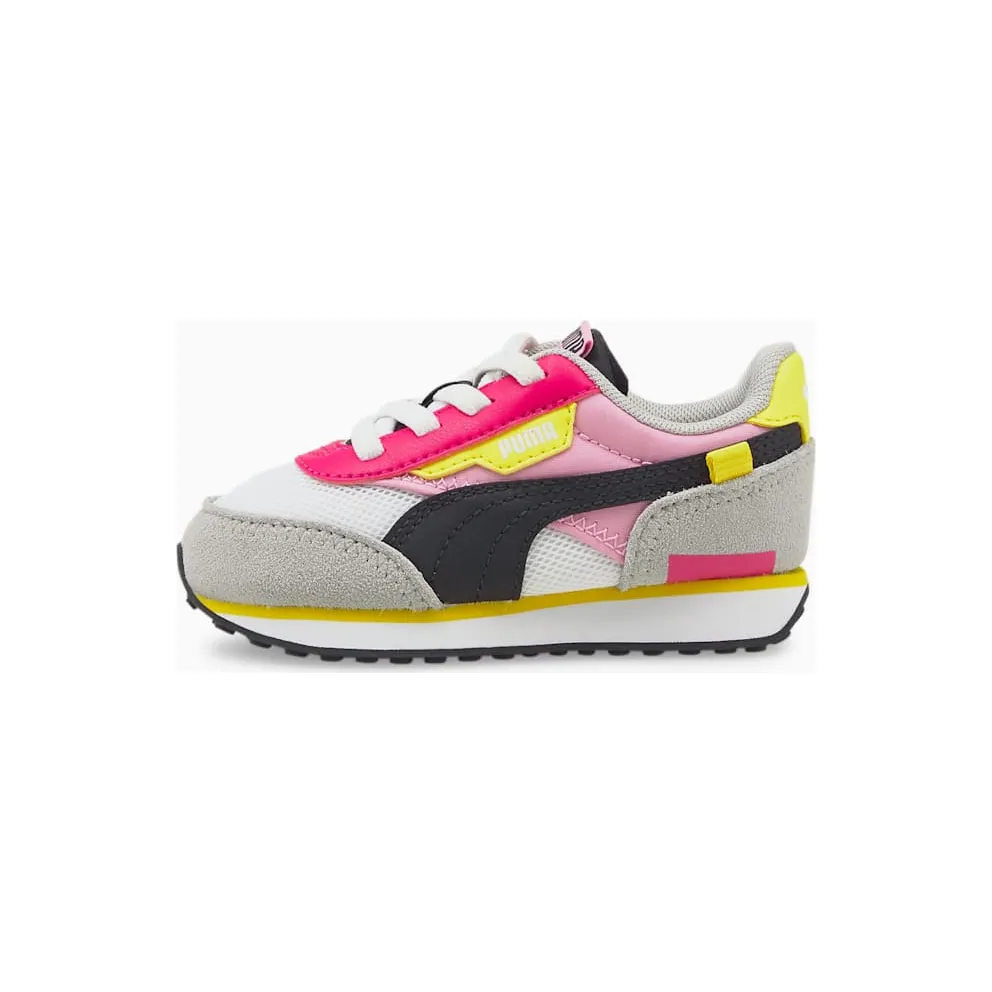 PUMA Future Rider Splash AC Babies’ White/Prism Pink (381856-04)