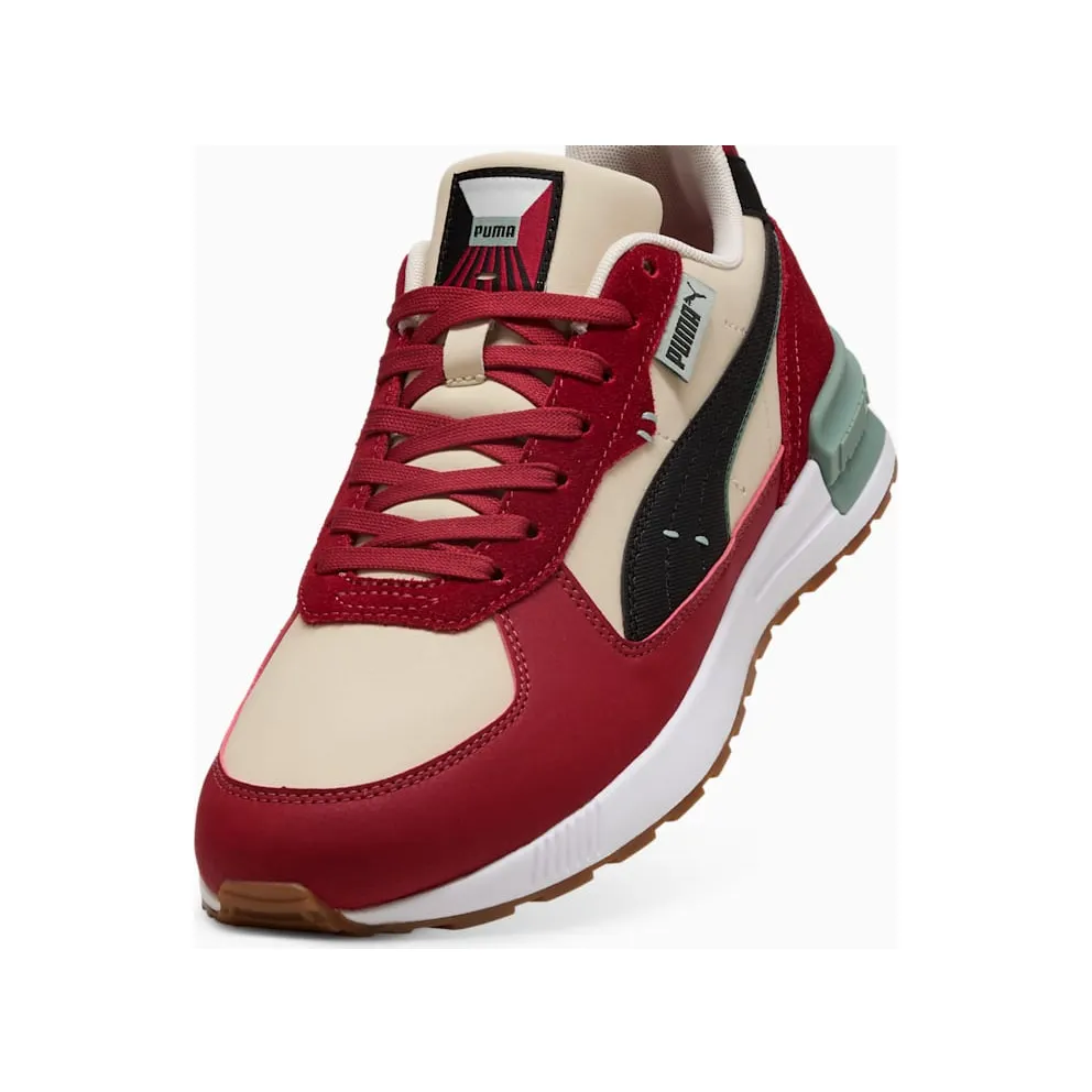Puma Graviton Greenside Alpine Snow Black Dark Crimson (400684-01)