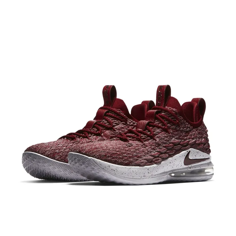 Nike LeBron 15 Low Team Red Taupe Grey/Team Red-Vast Grey (AO1755-200)