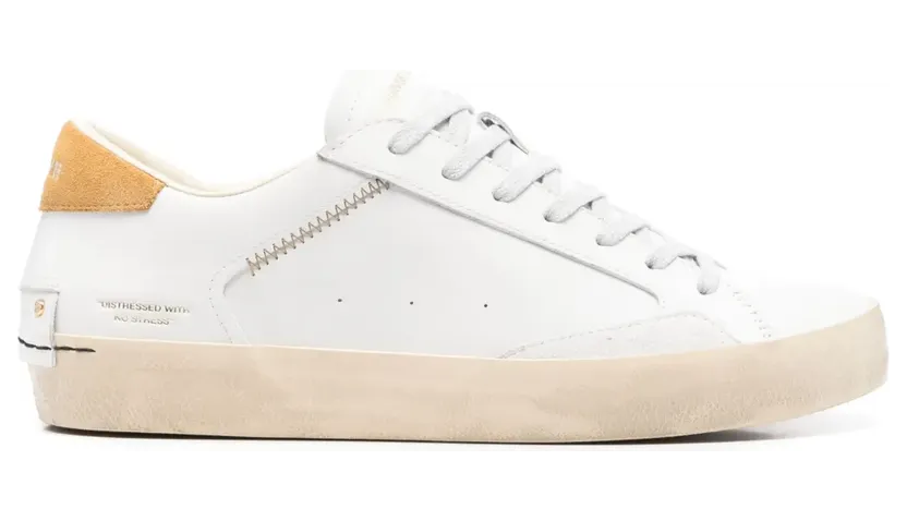 Crime London Distressed Sneakers – Weiß (14006PP7)