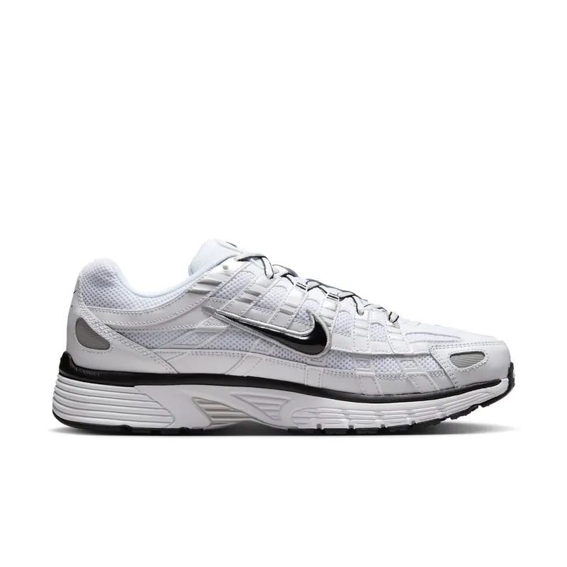 Nike P-6000 “White Metallic Silver Black” (CD6404-107)