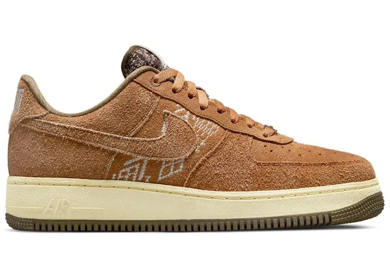 Nike Air Force 1 Low ’07 PRM NAI-KE Brown (FB4958-221)