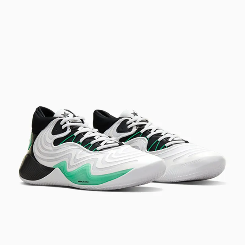 Converse All Star BB Shift CX White/Black/Apex Green (A08648C)