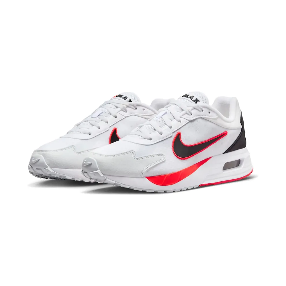 Nike Air Max Solo White Bright Crimson Pure Platinum Black (DX3666-105)
