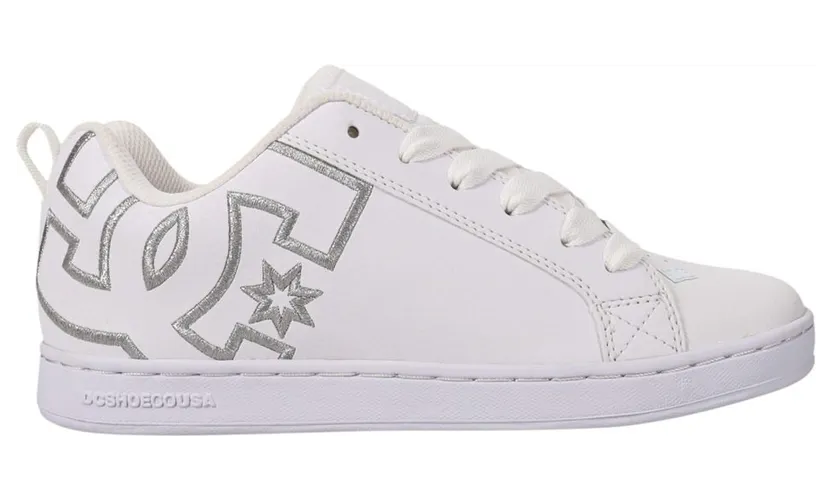 DC Court Graffik white/m silver (300678-WM5)