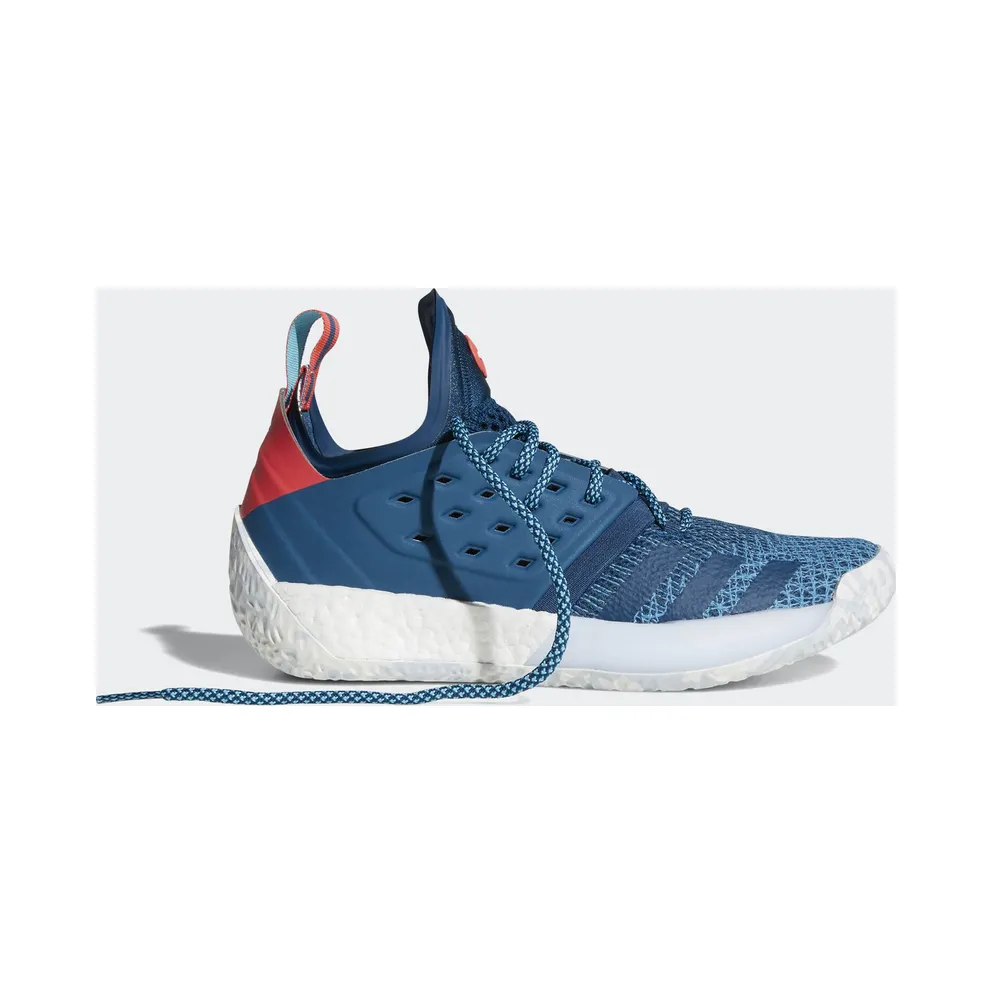adidas Harden Vol. 2 Blue Night Blue Night/Bright Cyan/Shock Red (AH2216)