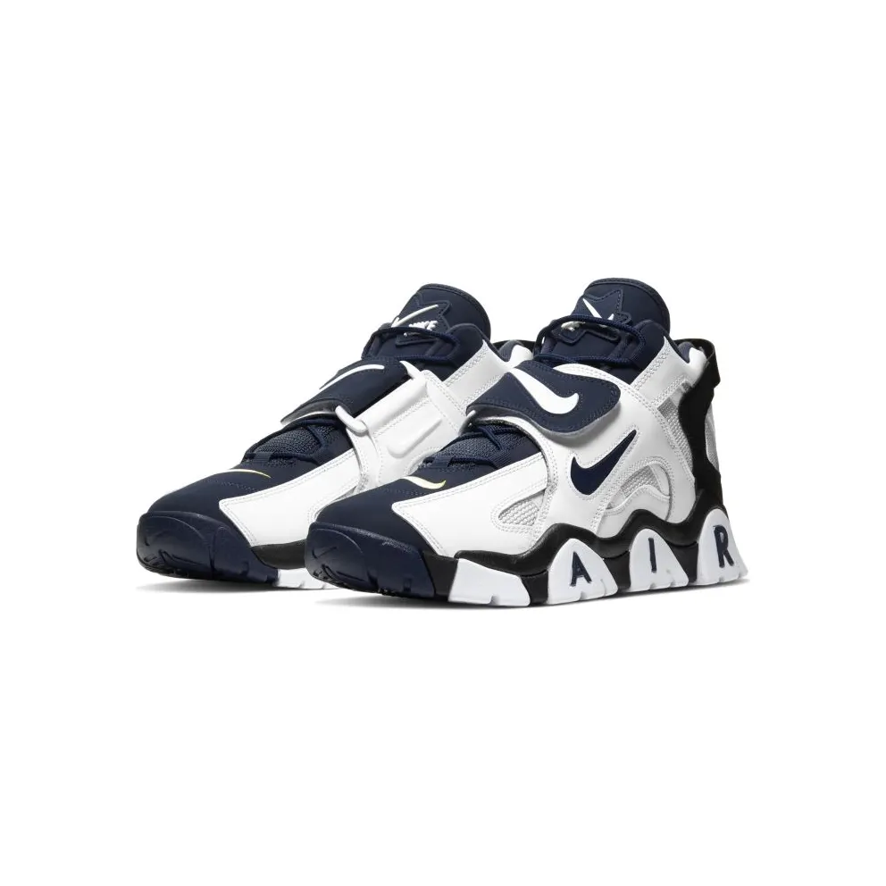 Nike Air Barrage Mid Navy White/Midnight Navy-Black-Laser Orange (AT7847-101)